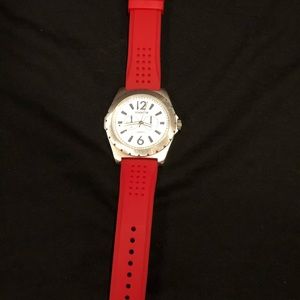 Men’s White and red watches